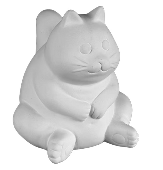 Ceramic Plump Cat