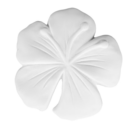Ceramic Hibiscus Flower Tag Along