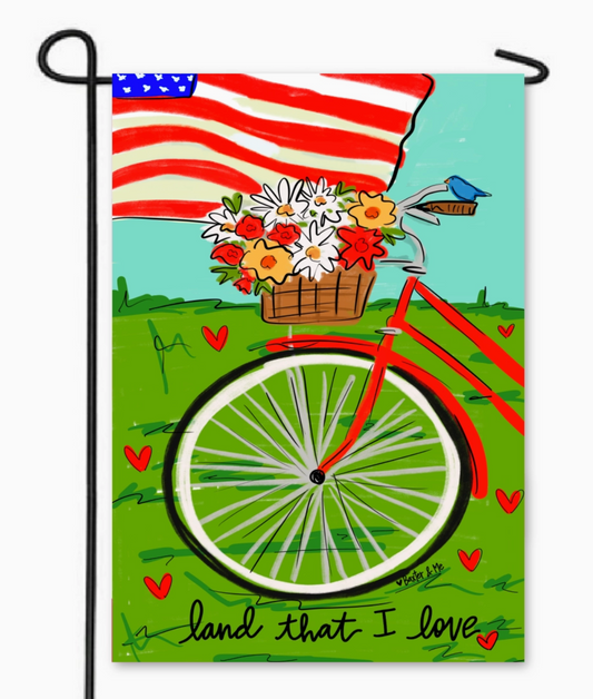 Land That I Love Bike Flag