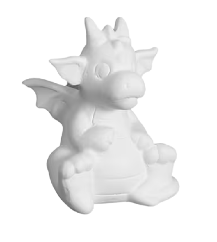 Ceramic Peaches the Dragon