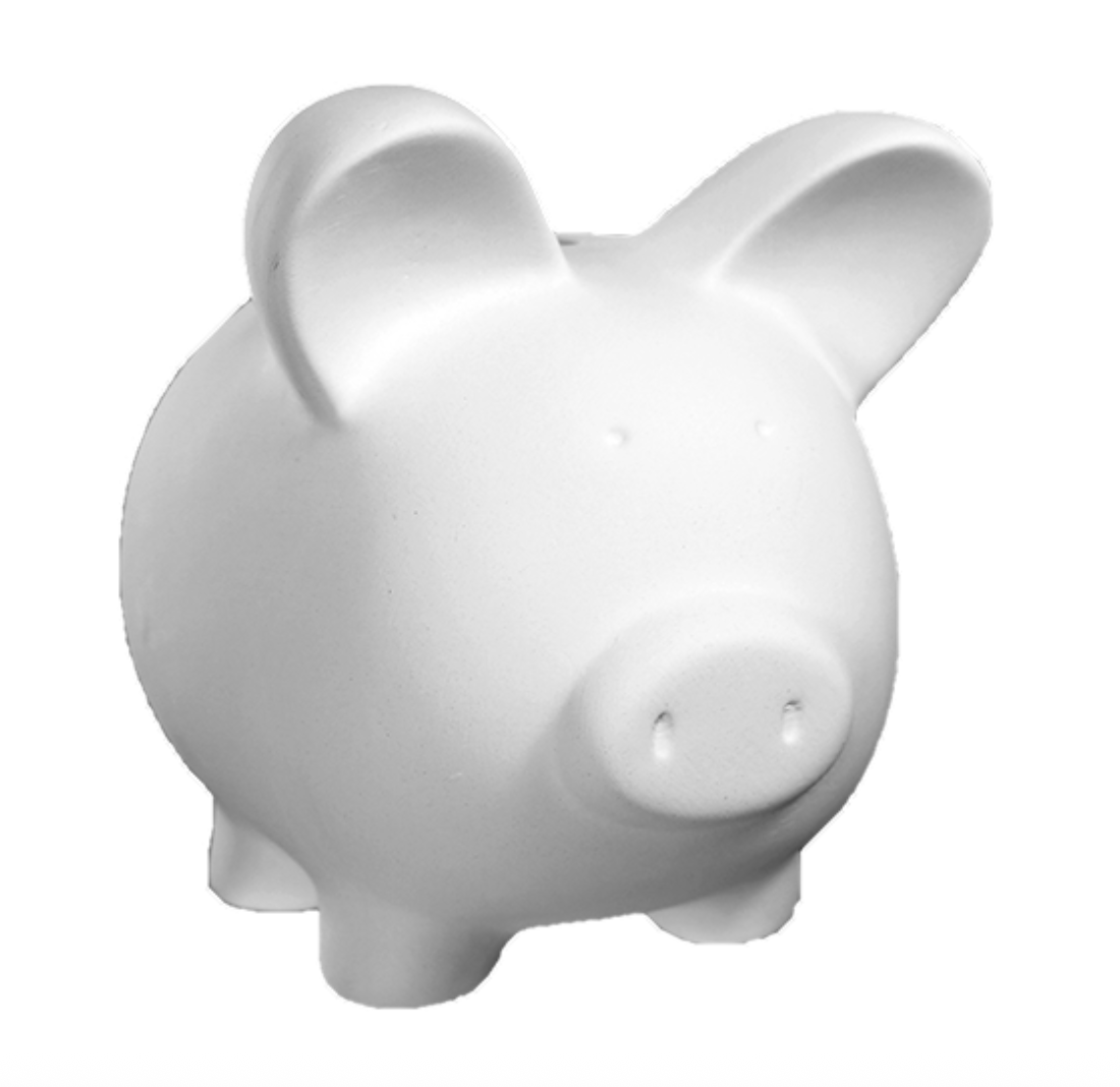 Ceramic Medium Pig Bank
