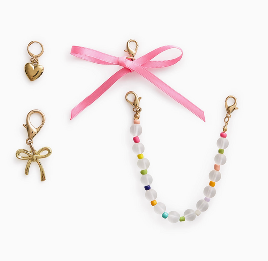 Better With A Bow Shoe Charms