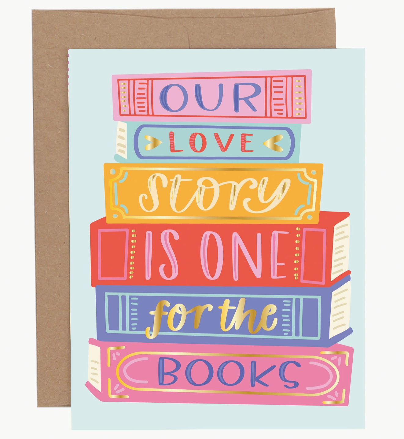 Our Love Story Greeting Card