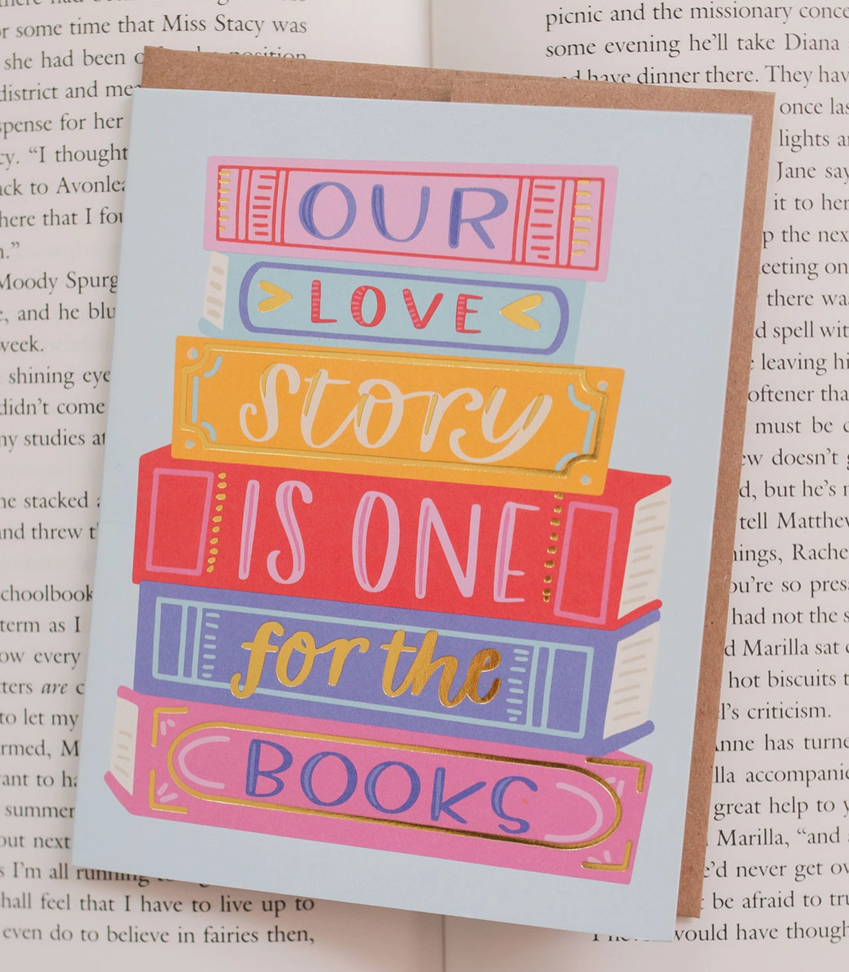 Our Love Story Greeting Card