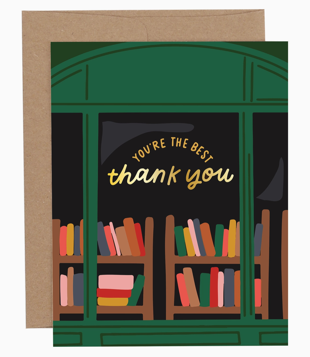 Bookstore Thank You Greeting Card