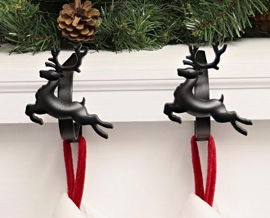 MT Stocking Holder with Reindeer Icons