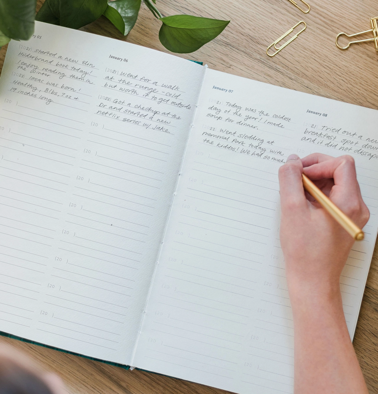 10 Year Memory Journal