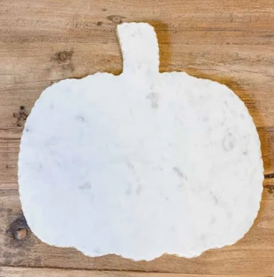 Pumpkin Marble Shaped Serving Board