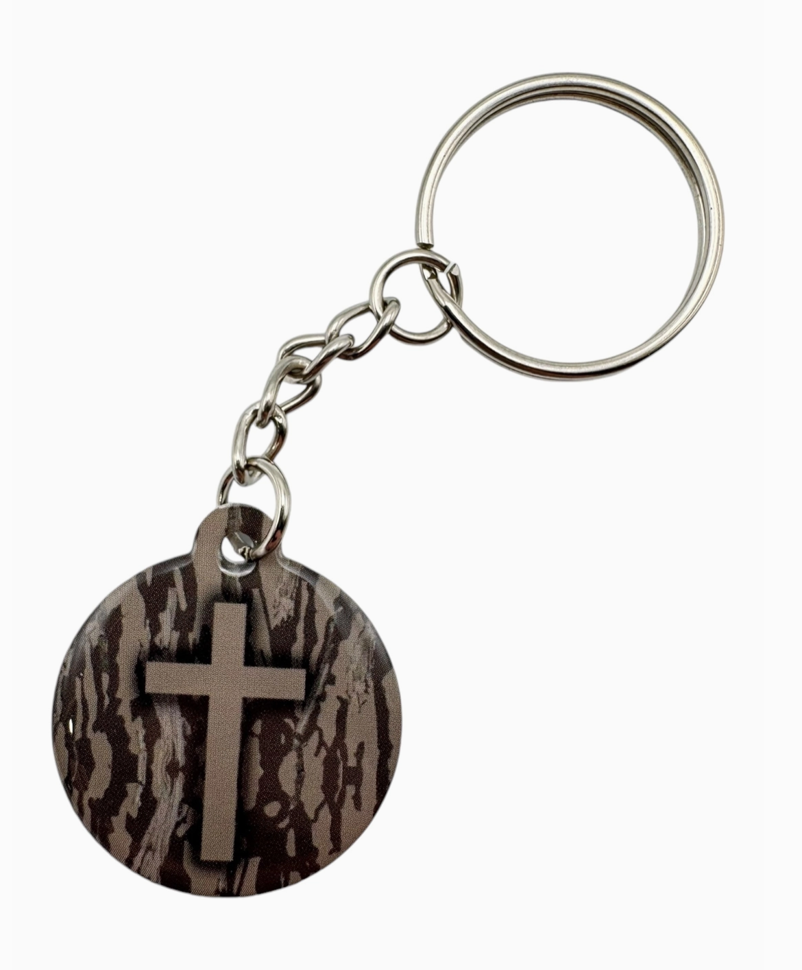 Tap To Pray Prayer Tag Keychain