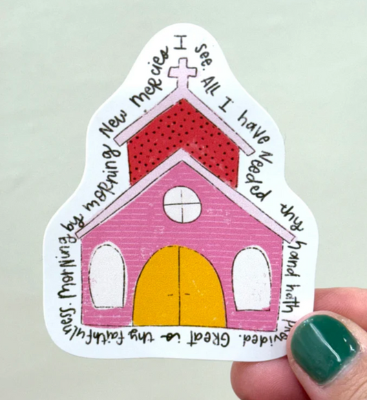 Morning by Morning Sticker