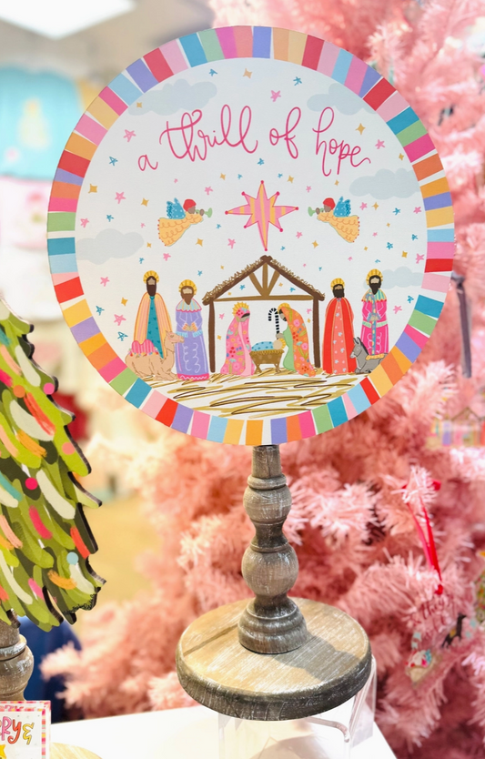Thrill of Hope Topper