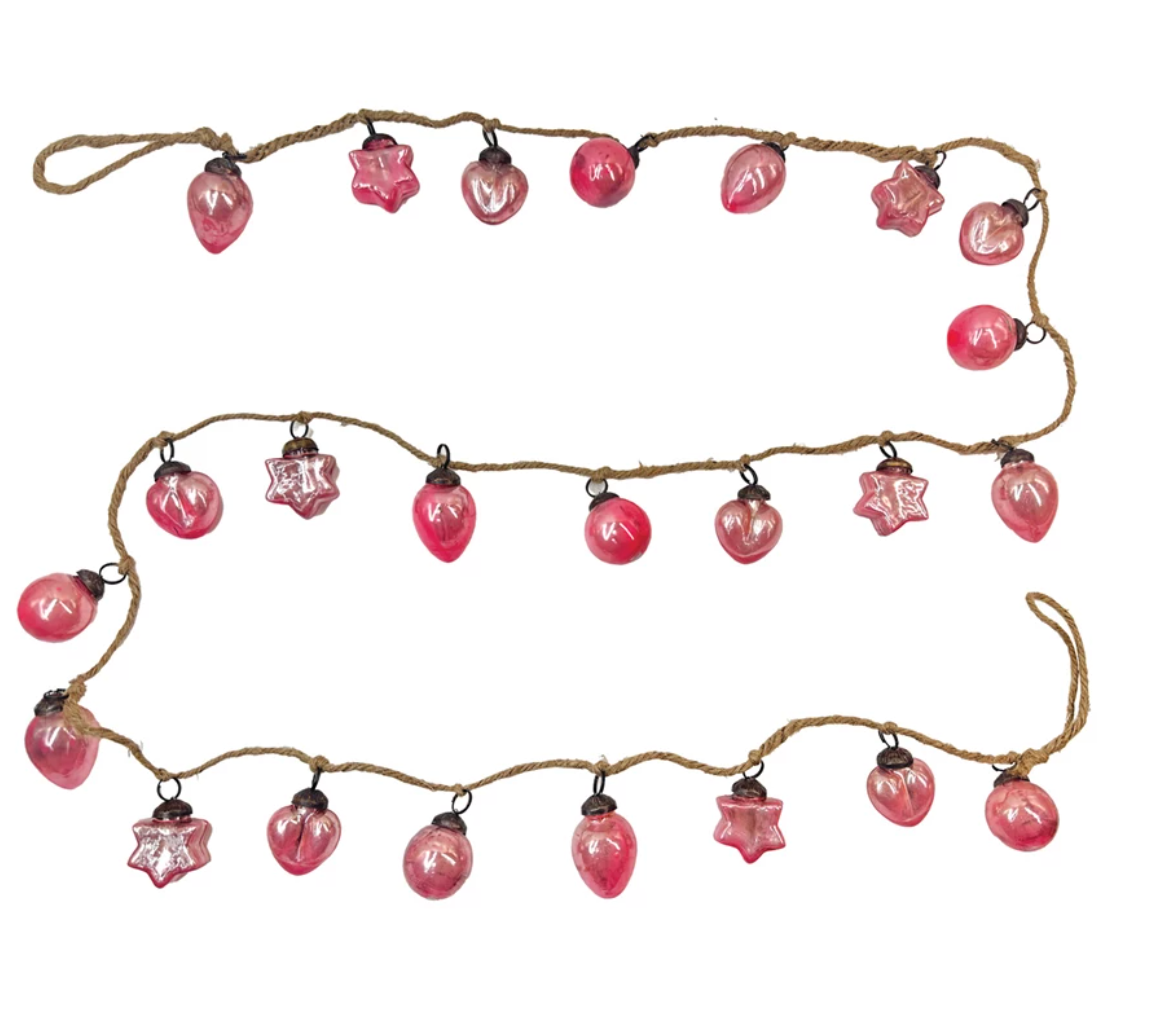 MT Embossed Ornament Jute Garland