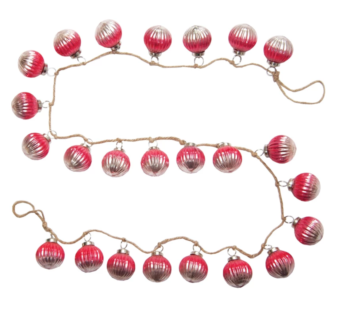 MT Embossed Ornament Jute Garland