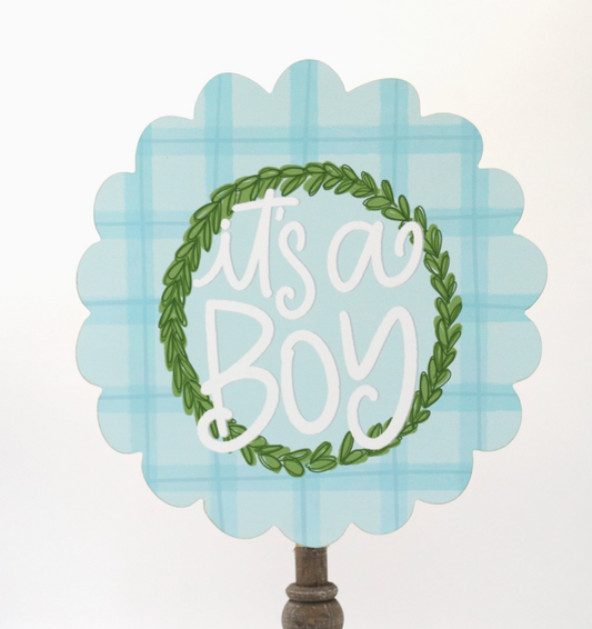 It's a Boy Topper