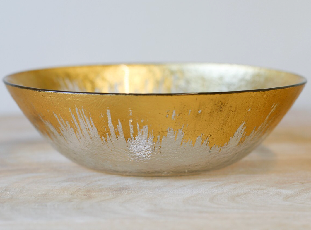 MT Naples Glass Serving Bowl