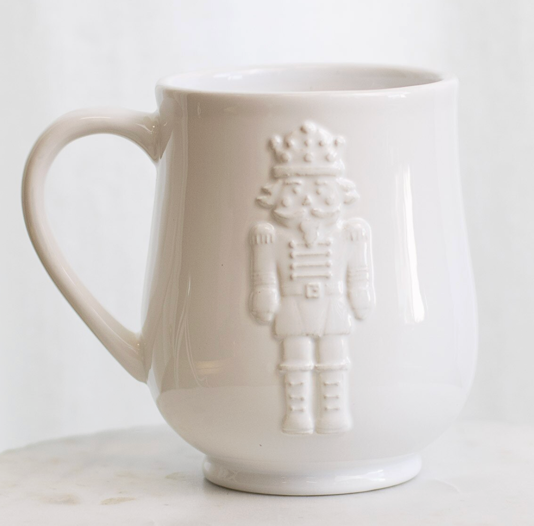 MT Nutcracker Embossed Coffee Mug