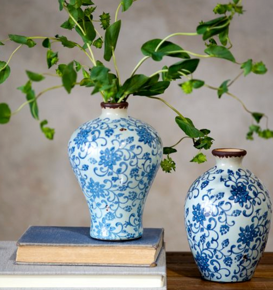 Assorted Vintage Floral Vase