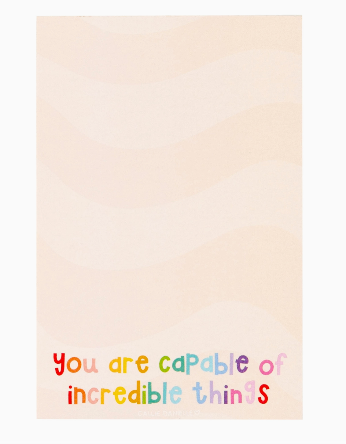 Incredible Things Notepad