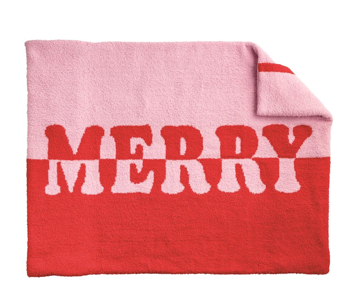 MT Holiday Chenille Blanket