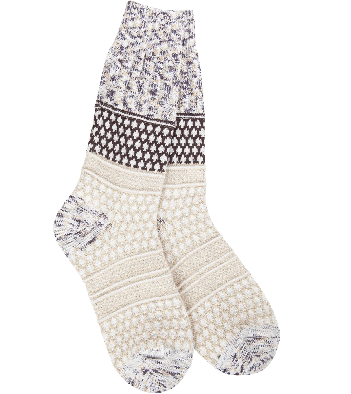 World's Softest Socks Gallery Textured Crew