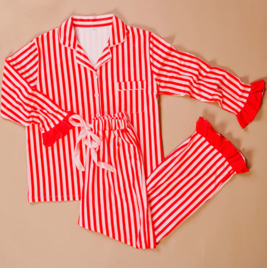 MT Peppermint Stripe Pajama Pant