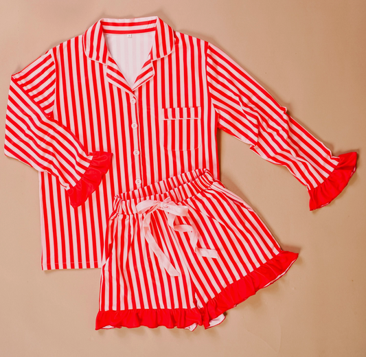MT Sweet Dreams Stripe Pajama Top