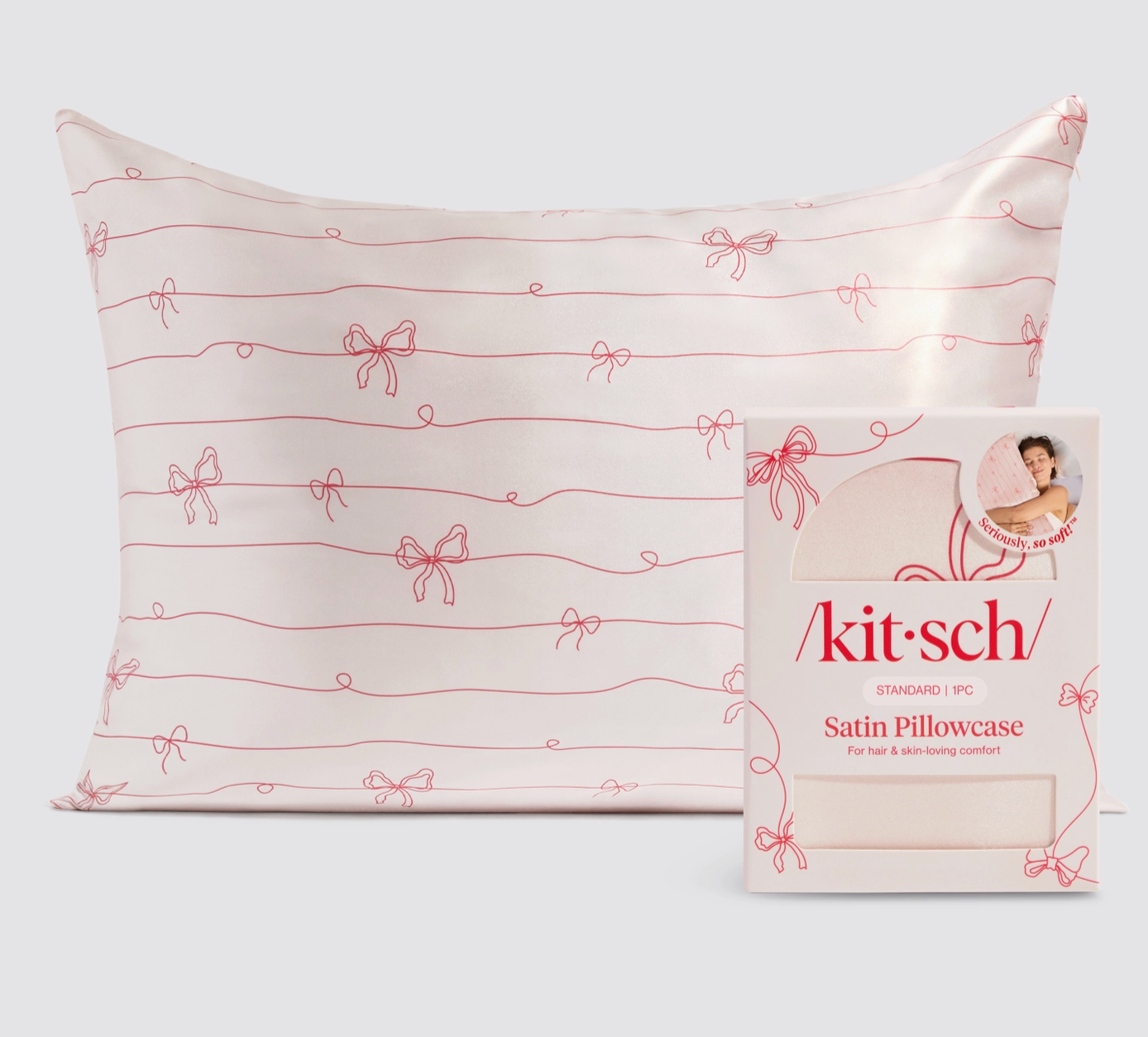 MT Holiday Satin Pillowcase