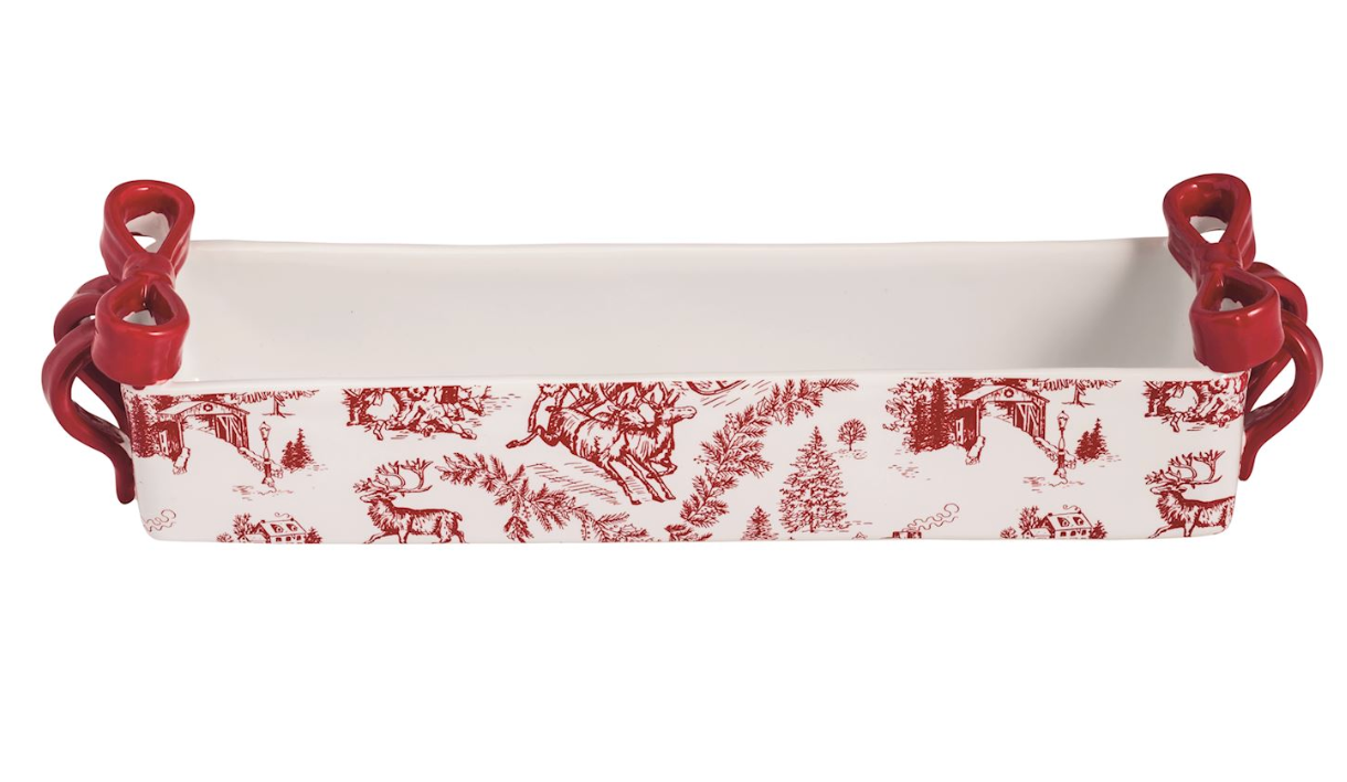 MT Toile Bow Cracker Dish