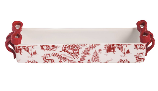 MT Toile Bow Cracker Dish