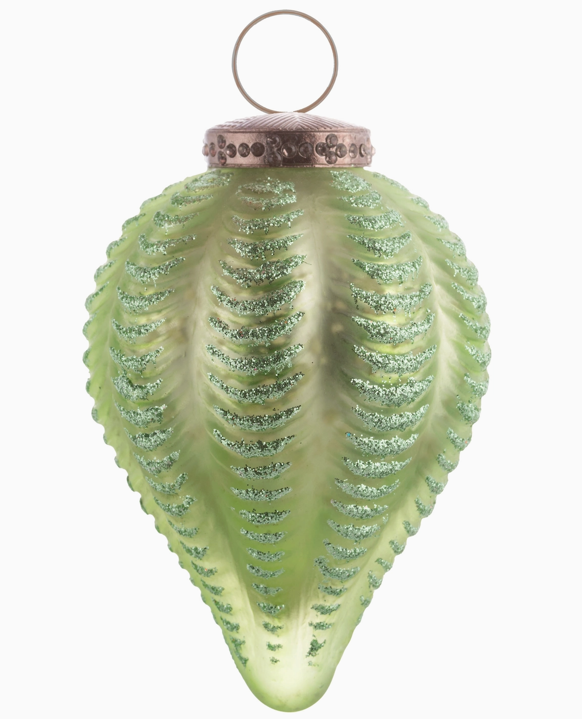 MT Sage Glitter Ornament