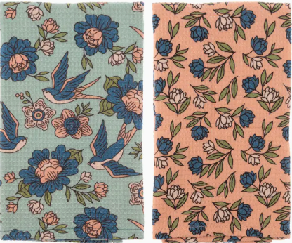 Waffle Weave Tea Towels