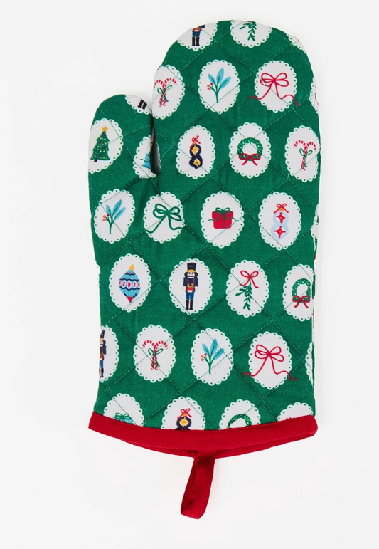 Christmas Oven Mitt