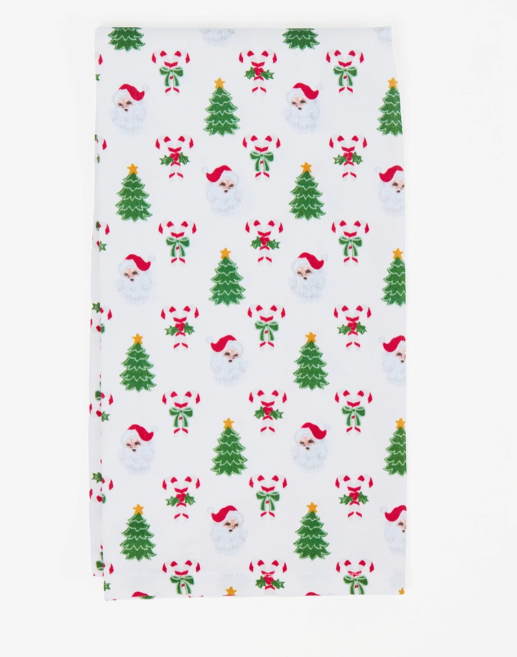 MT Mary Square Christmas Tea Towel