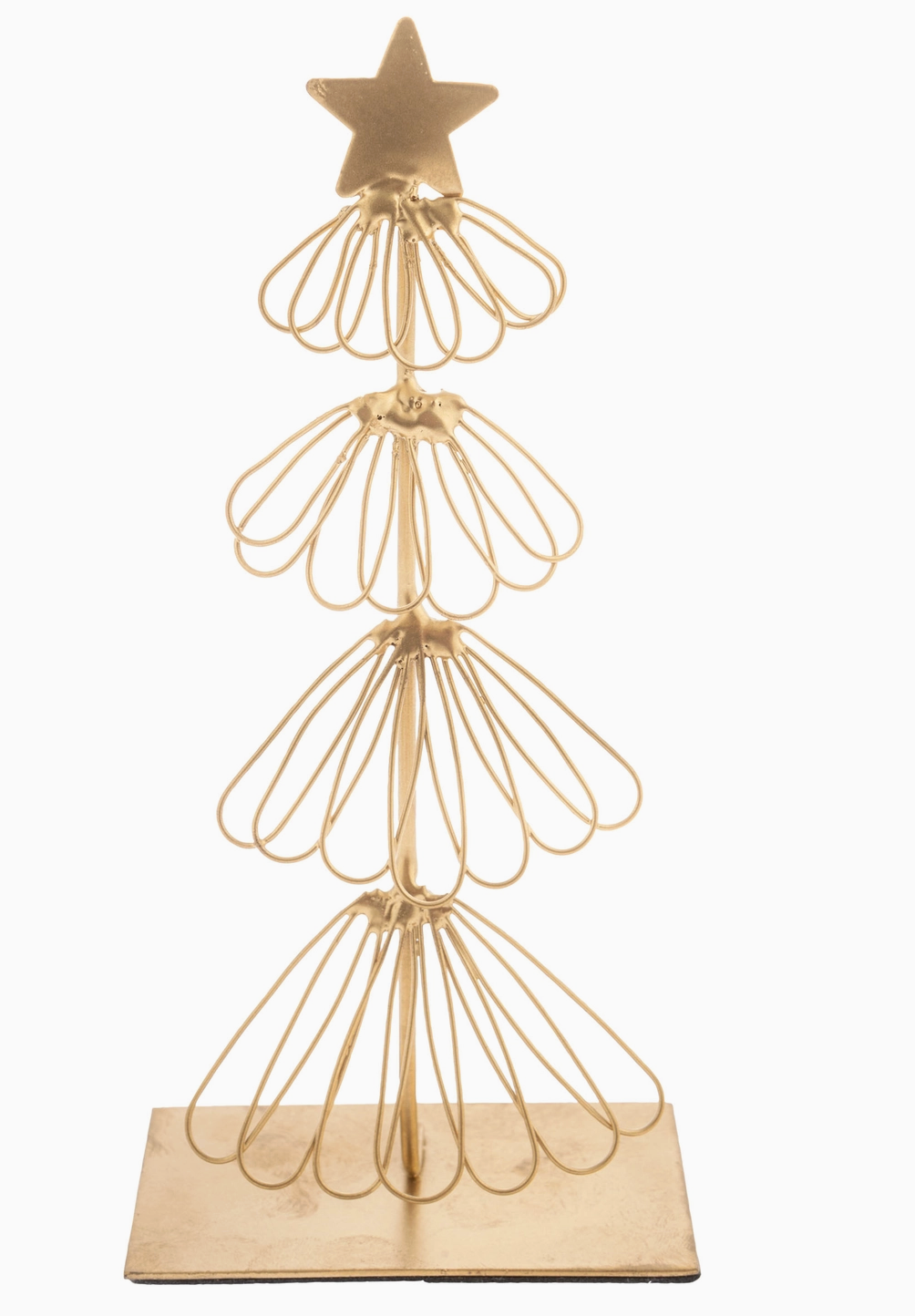 MT Looped Wire Gold Tree
