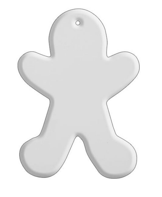 Ceramic Gingerbread Party Ornament