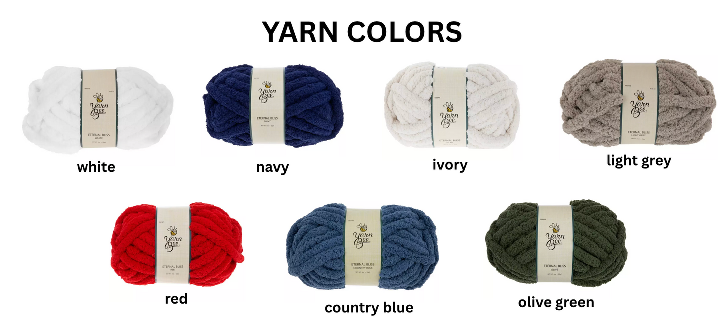 Chunky Knit Blanket Class 2/12/26 6pm-8pm $70