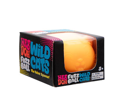 Needoh Wild Cat Fuzz Ball
