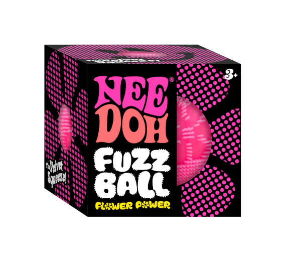 Needoh Flower Power Fuzz Ball