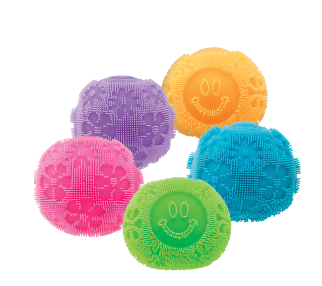 Needoh Flower Power Fuzz Ball