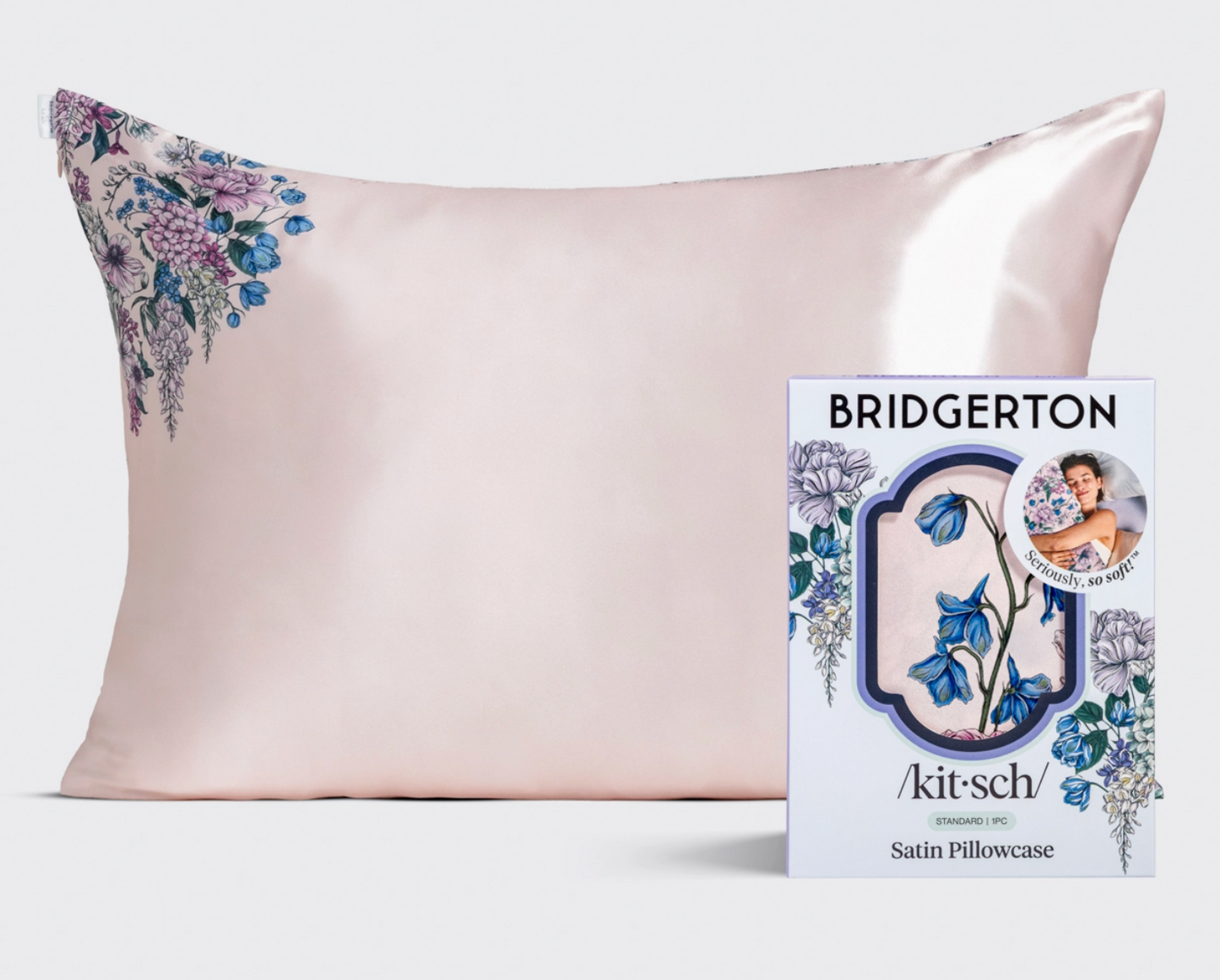 Kitsch X Bridgerton Satin Pillowcase