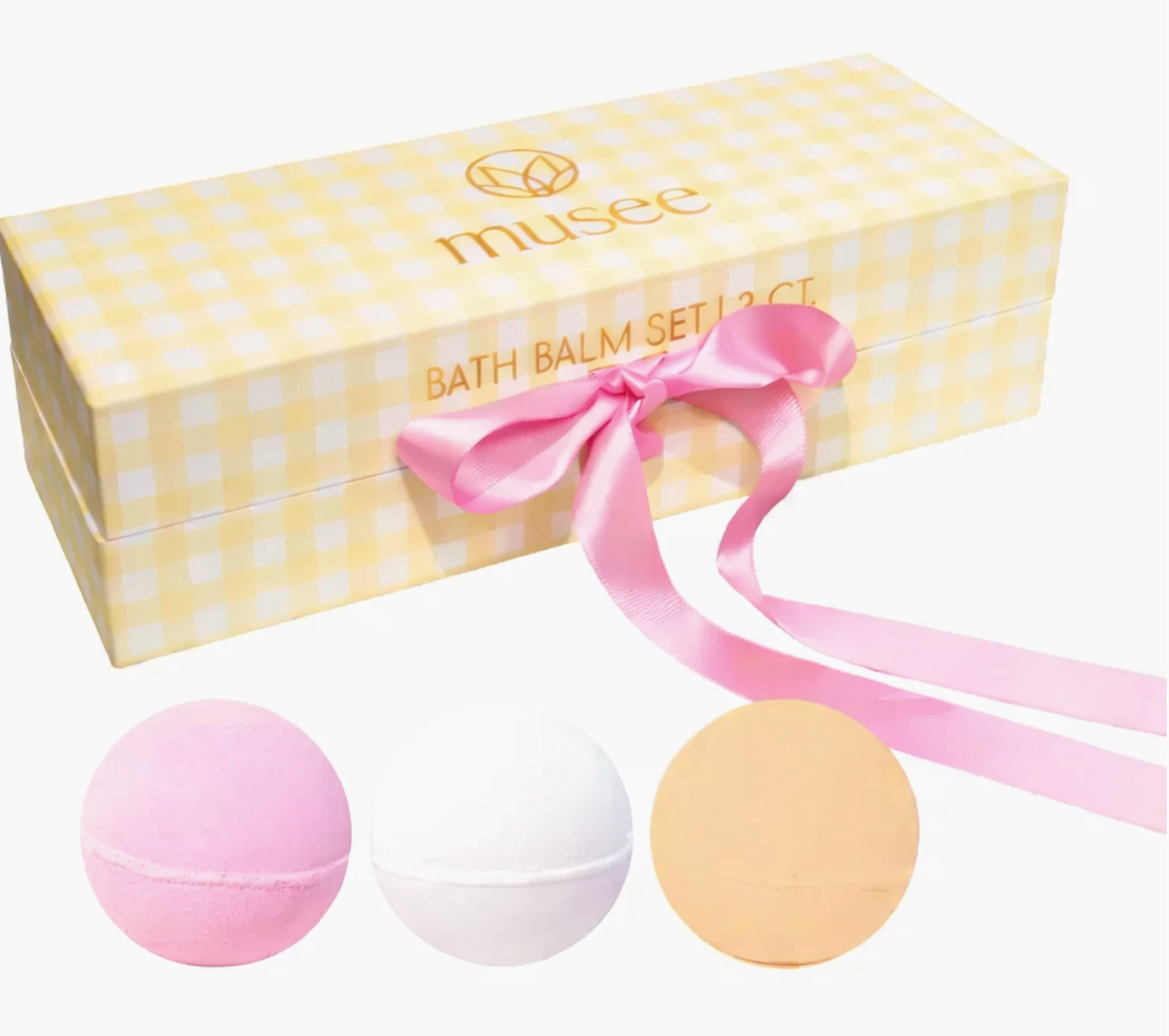 Gingham Three Balm Set