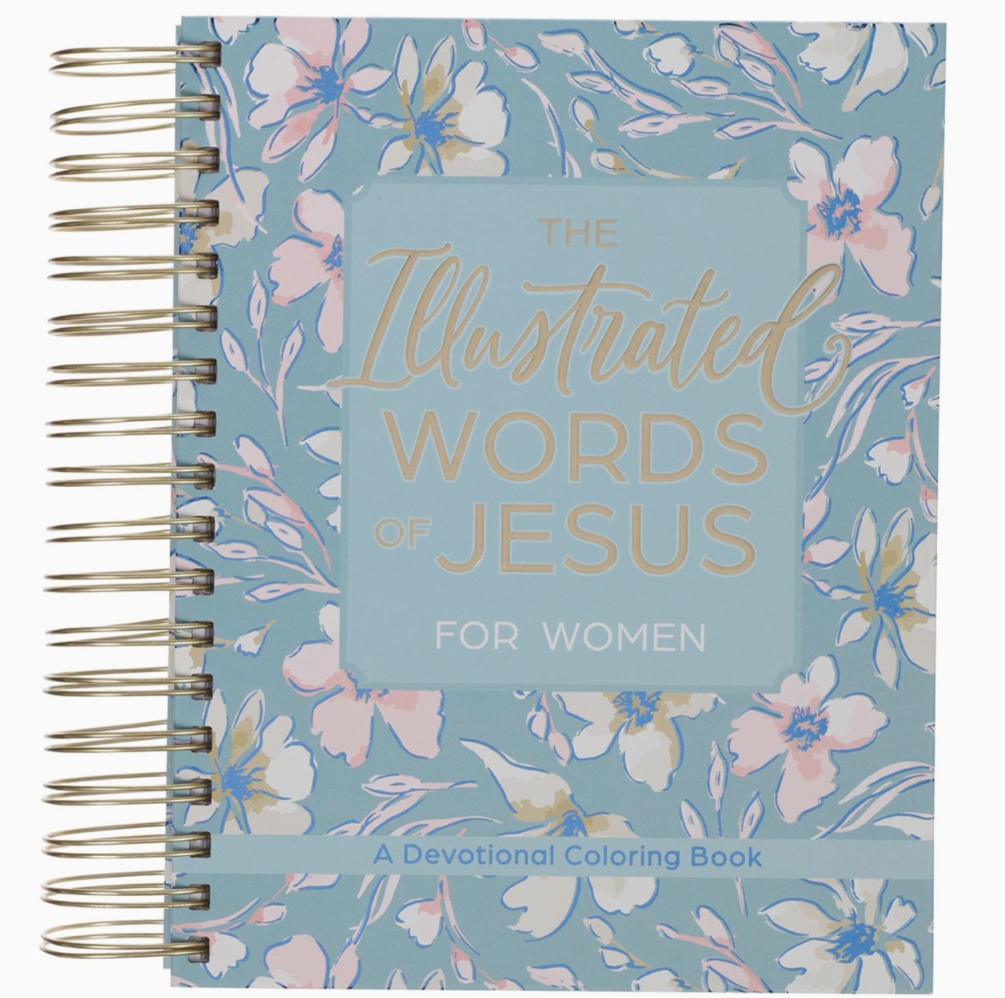 Illustrated Words of Jesus Coloring Devotional