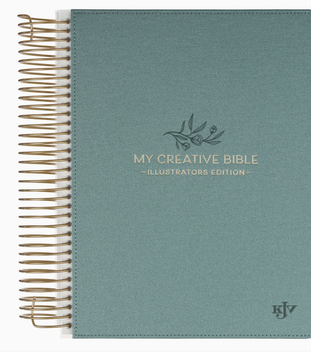 Teal Linen My Creative Bible