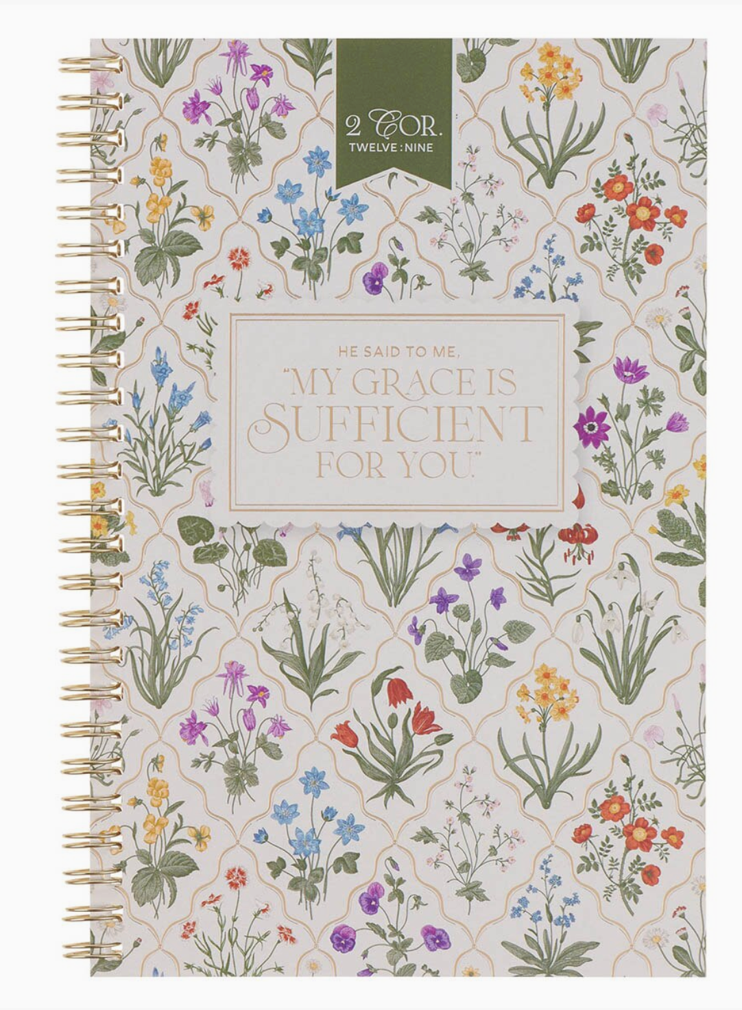 My Grace Is Sufficient Spiral Notebook