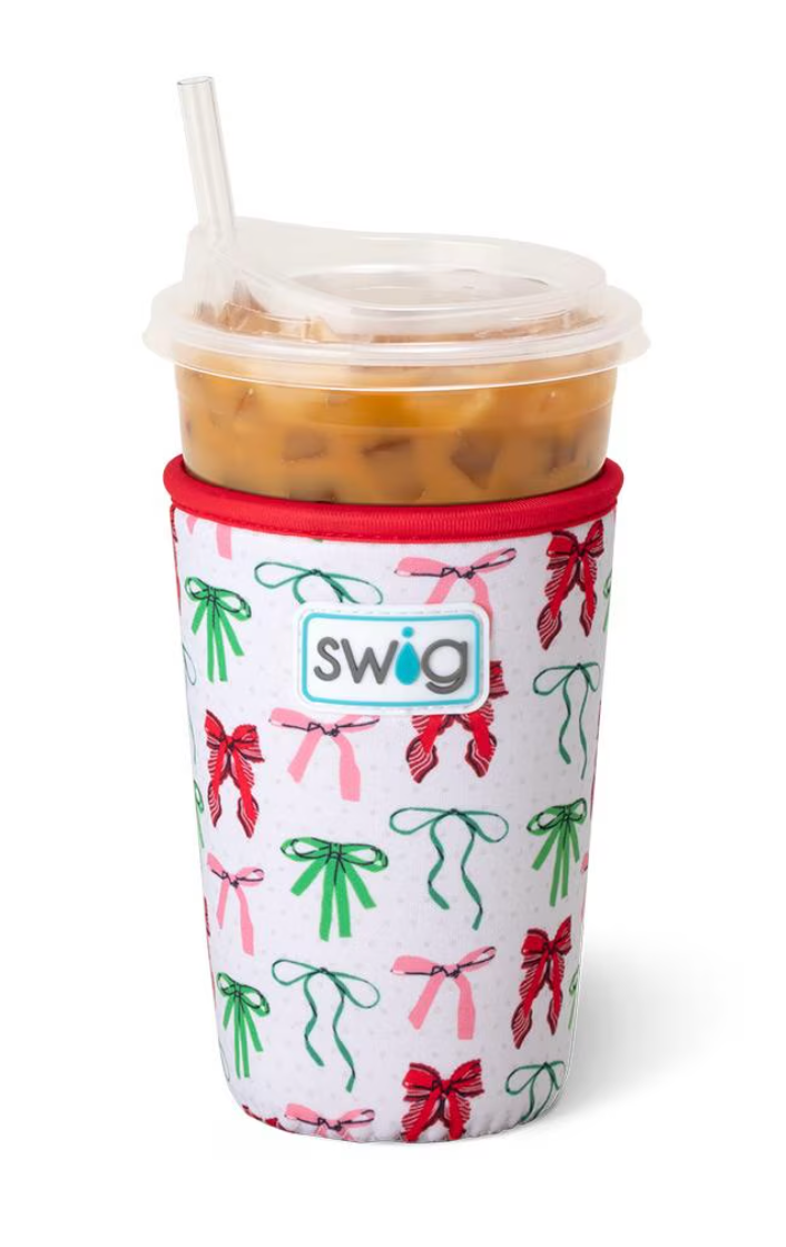 Christmas Swig Iced Cup Coolie