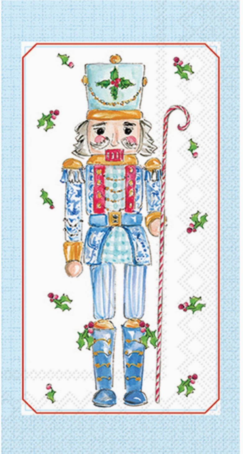 Blue Nutcracker Napkins
