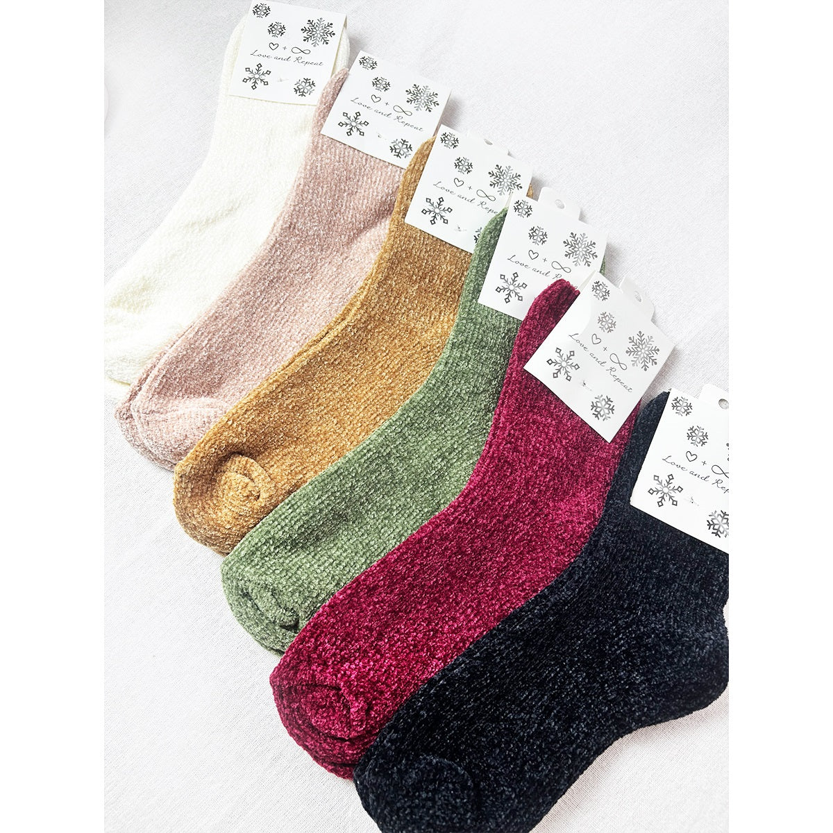 Chenille Socks