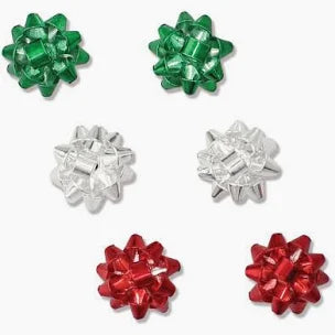 Holiday Bow Trio Earrings