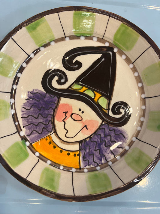 Witch Salad Plate DIsh