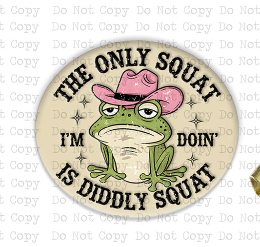 Diddly Squat Lapel Pin